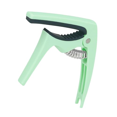 Tyinerc Cejilla para guitarra acústica, 6 cuerdas, cejilla para guitarra acústica portátil, pinza de guitarra acústica, clip de guitarra, cejilla compacta para guitarra, guitarra acústica, mandolina,