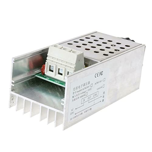 jojofuny Controlador De Motor Regulador De Vacío Transformador Elevador-Reductor Controlador De Velocidad De Motor De Ca Rallador De Queso Eléctrico Ajustable Regulador De Motor De