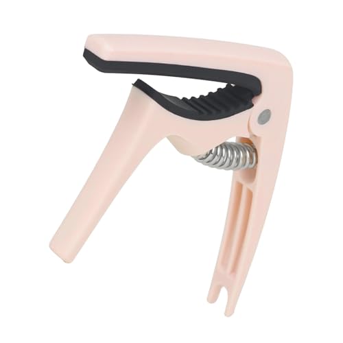 Tyinerc Cejilla para guitarra acústica, 6 cuerdas, cejilla para guitarra acústica, capo portátil, clip de guitarra, cejilla compacta para guitarra, guitarra acústica, mandolina, banjo
