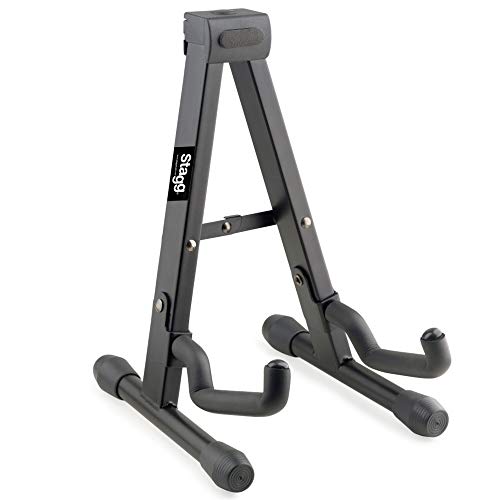Stagg - Soporte plegable para ukelele, mandolina y violín