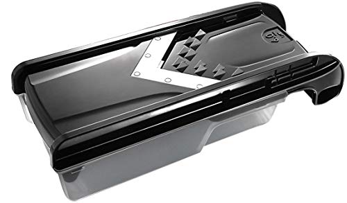 Ibili MANDOLINA EN V EASYCOOK, Stainless Steel, Plateado/Negro, 31 x 13 x 9 cm